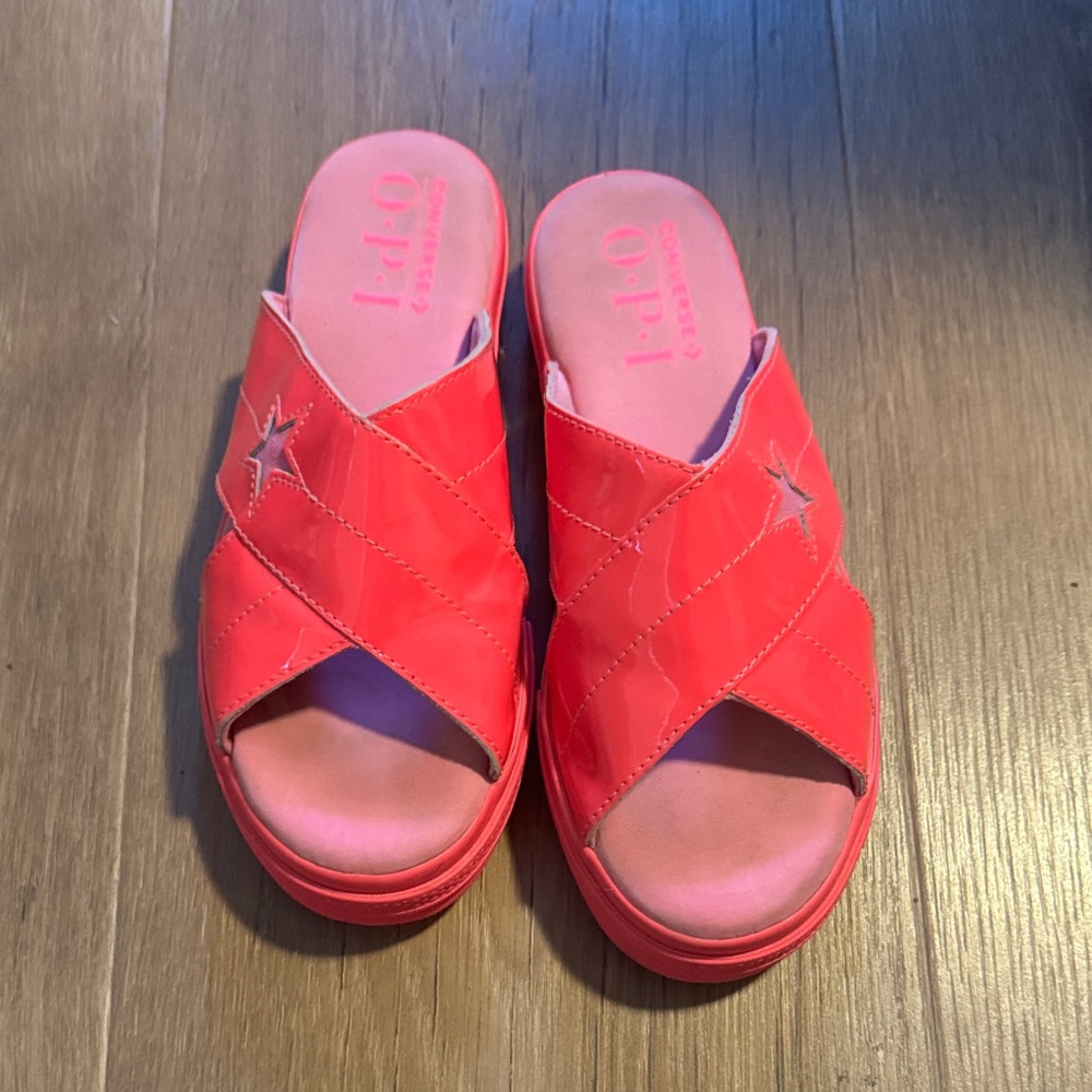 Converse Women's OPI Pink Sandals
